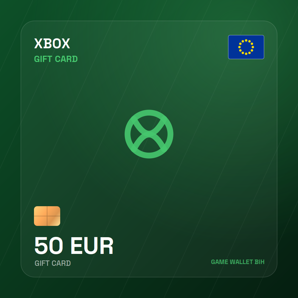 Xbox Live Gift Card EU 50 EUR
